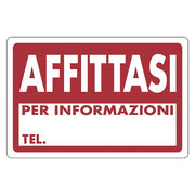 Cartello segnaletica 20x30 vendesi