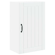 Mobile da cucina rettangolare moderno con pratico spazio contenitivo 50 x 31 x 80 cm legno composito bianco 02_0054052