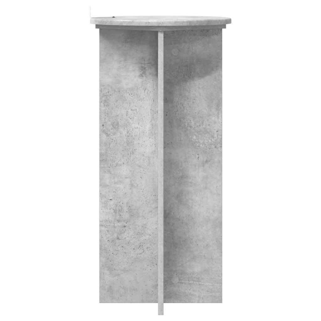 Supporto per piante 2 pz Grigio Cemento 40 x 40 x 80 cm 899702