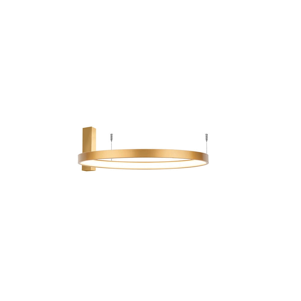 Plafoniera LED anello oro Ø57 4000K 35W Shilo Agari