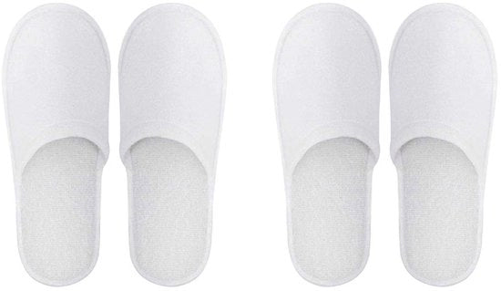 Slipper da Bagno Universale - Set da 2 Paia - Dimensione Unica - Adatto per Matrimoni - Slipper da Un tempo