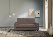 Divano sakar 2 posti (due sedute da 60cm) misure esterne l.148cm | talpa - Mobili 2G