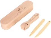 Piastra da stiratura Premium costruzione in legno - Aiutante per cuciture - Attrezzo per cucire - Aiutante per cuciture - Costruzione in bambù/legno - Finissaggio raffinato - Accessorio per cucire