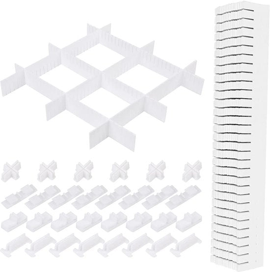 10 posizioni regolabili caricabatterie, 40,5 x 5,5 cm caricabatterie regolabile in plastica, caricatore bloccabile, divulgatore di spazio per armadi, sottovesti, calze, cravatte