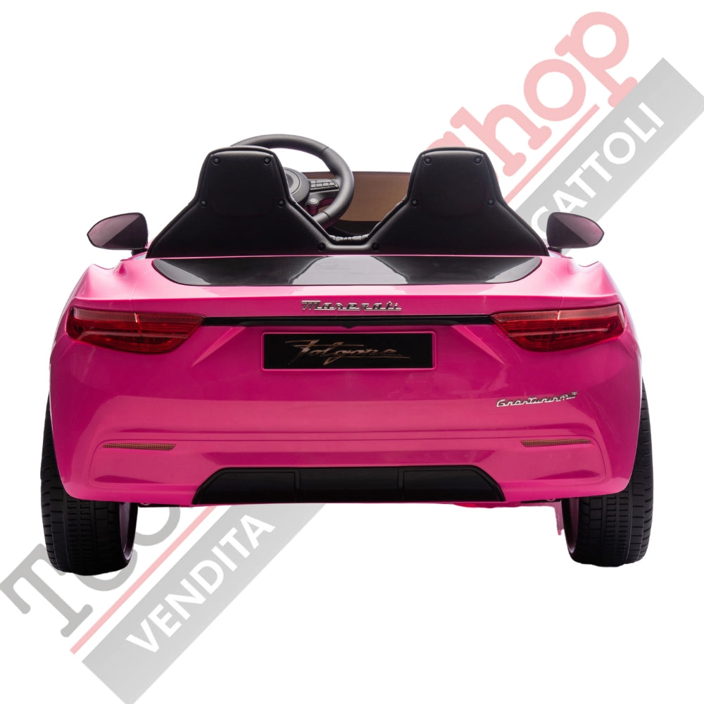 Auto Elettrica Per Bambini Maserati Folgore 12V-Rosa