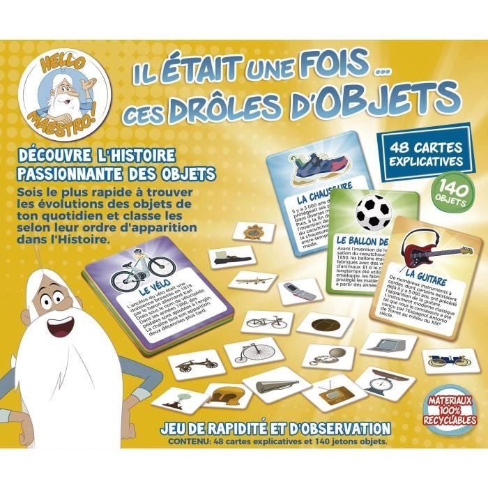 Gioco di velocità - EDUCA - C'era una volta... Questi Divertenti Oggetti - Osservazione e scoperta storica dei bambini di 6 anni