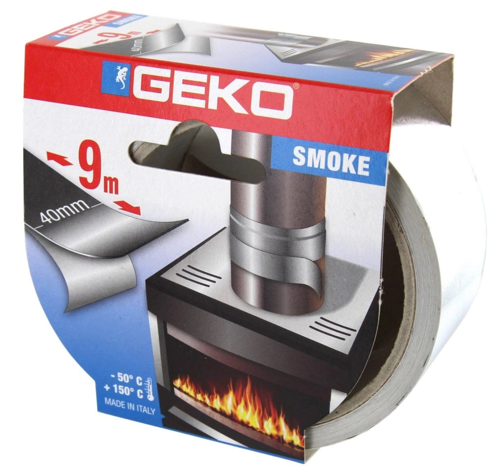 1pz nastro alluminio adesivo  alte temperature 40mmx9m silver cod:ferx.11535