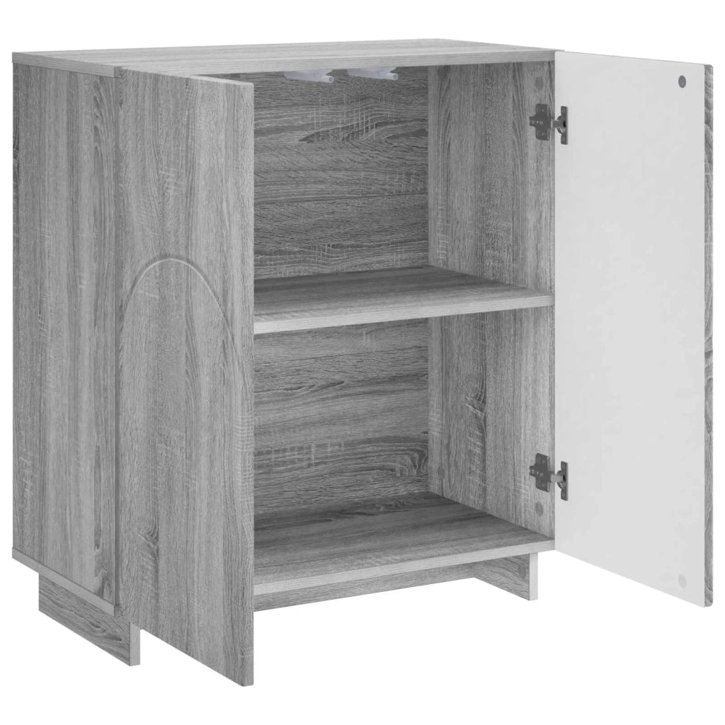 Credenza Sonoma grigio 67 x 34,5 x 75 cm Legno ingegnerizzato 8011537