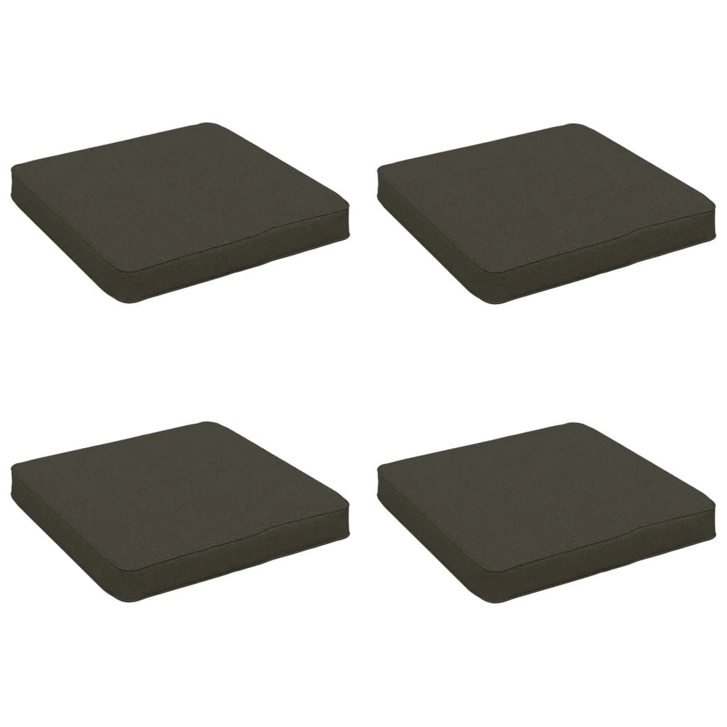 Cuscini per Sedia in 4 Pezzi VUGHT 4 pcs 100% Poliestere 946247