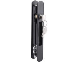 Chiusura a scorrimento con 2 chiavi - Inserzione - Chiusura a gancio - Chiusura di sicurezza per porta - Cassetta in acciaio inossidabile - Dimensioni 20 x 2,8 cm - Chiusura per porta
