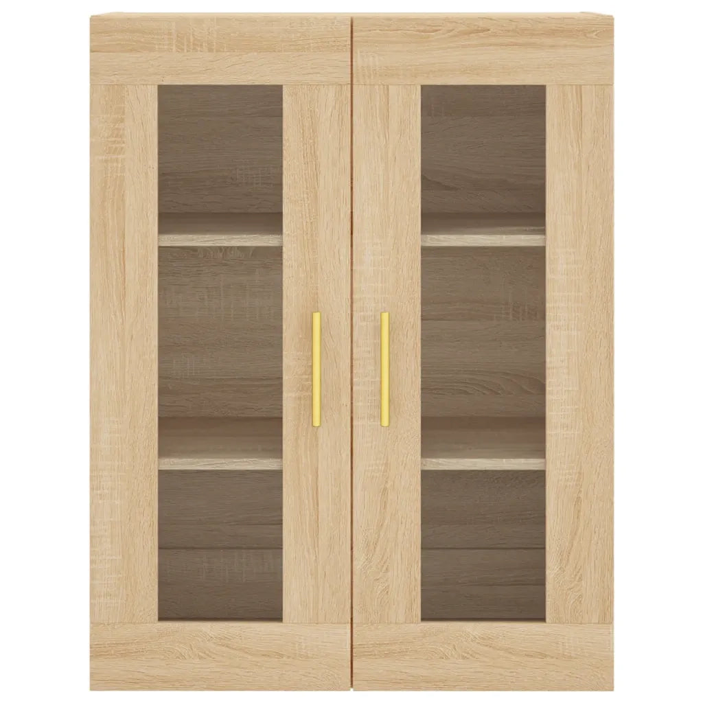Credenza Rovere Sonoma 69,5x34x180 cm in Legno Multistrato 3198524