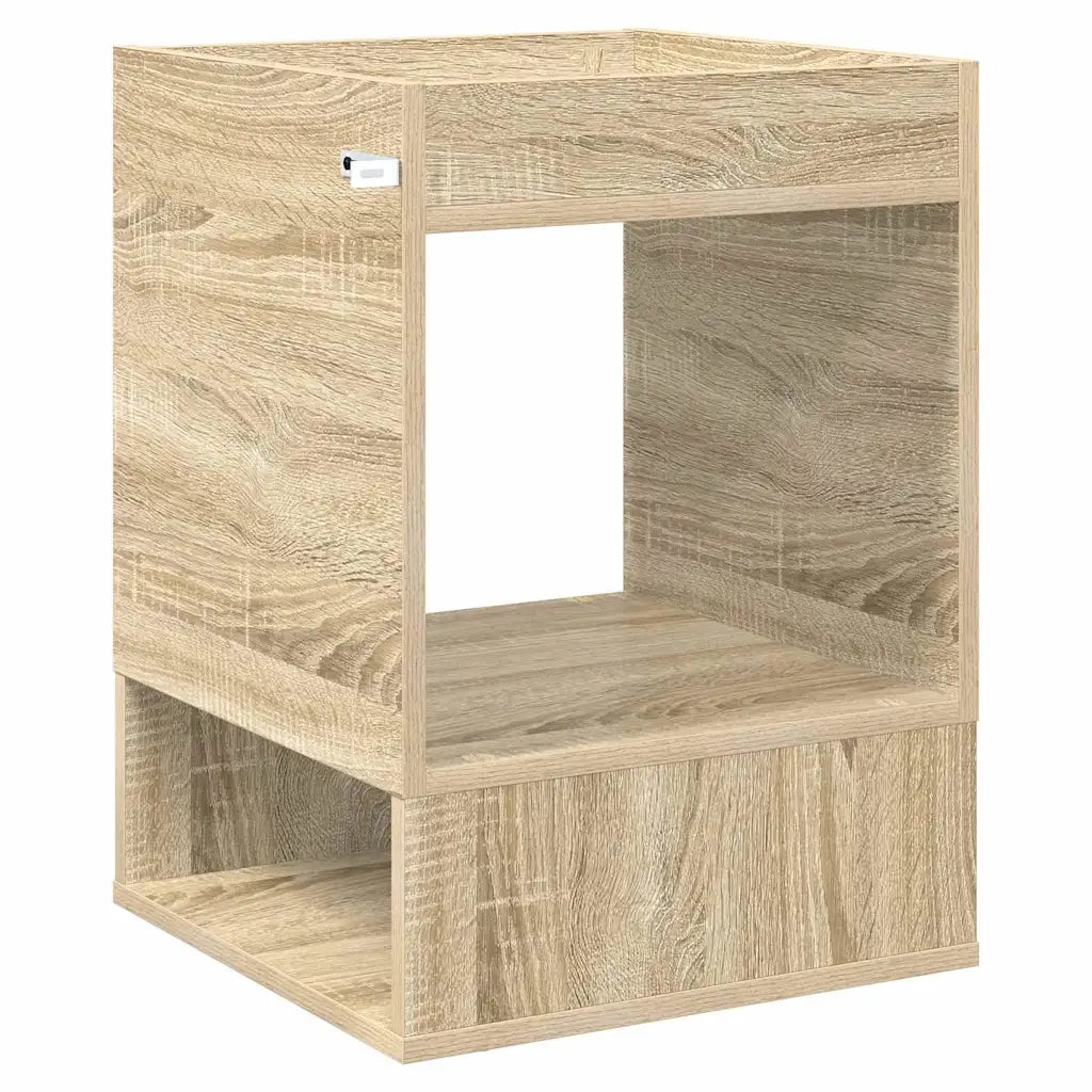 Tavolino Rovere Sonoma 40 x 40 x 56 cm Legno ingegnerizzato 890948