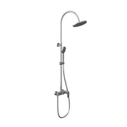 Colonna doccia soffione 20 cm con finitura cromata | Piave