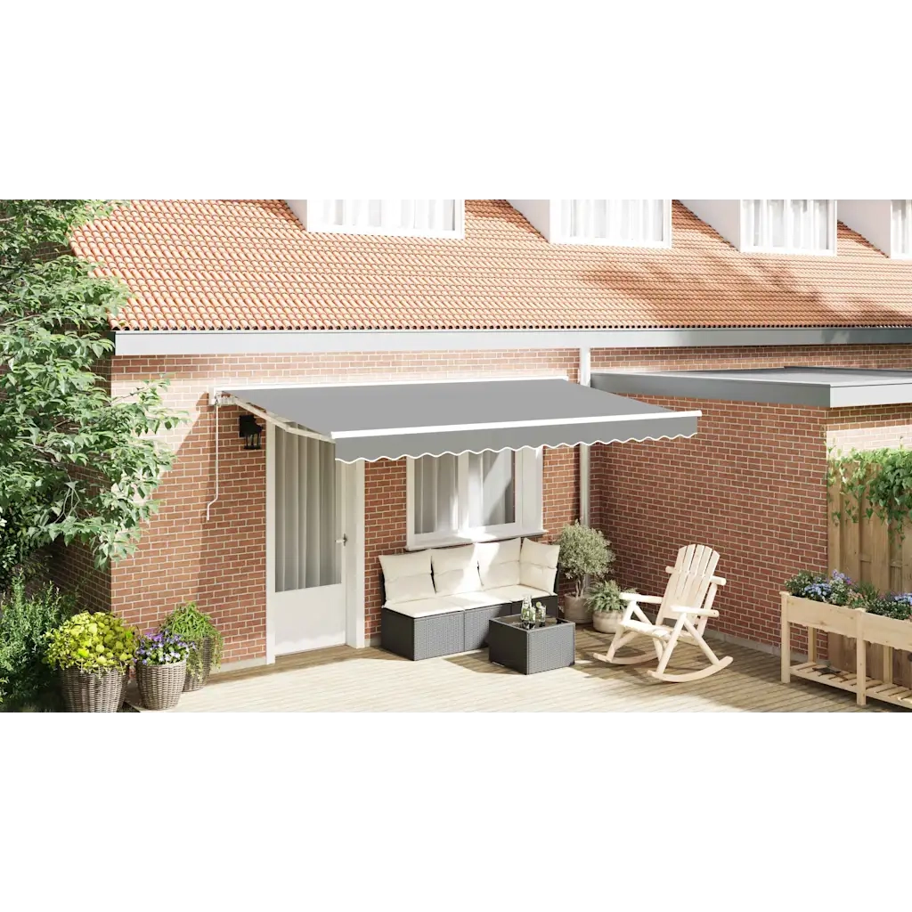 Struttura della tenda Regolabile Bianco 4 x 2 m Acciaio 42002534