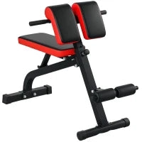 Panca per gli Esercizi Pieghevole, Panca Multifunzione per Allenamento, Cuscino Regolabile su 8 Posizioni, 103 x 65 x 67-98 cm, Nero