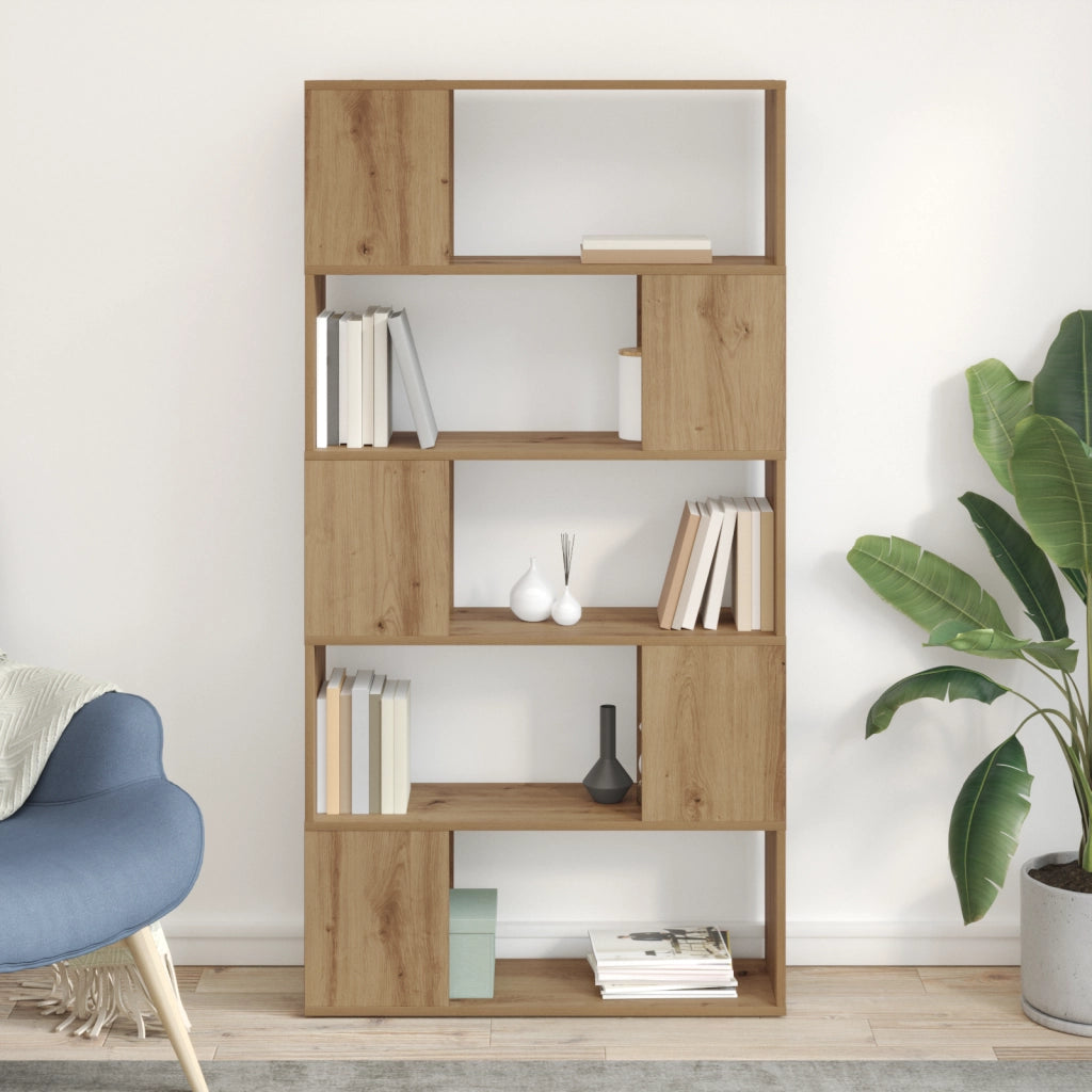 Supporto TV Rovere Artigianale Truciolato 80 x 24 x 155 cm