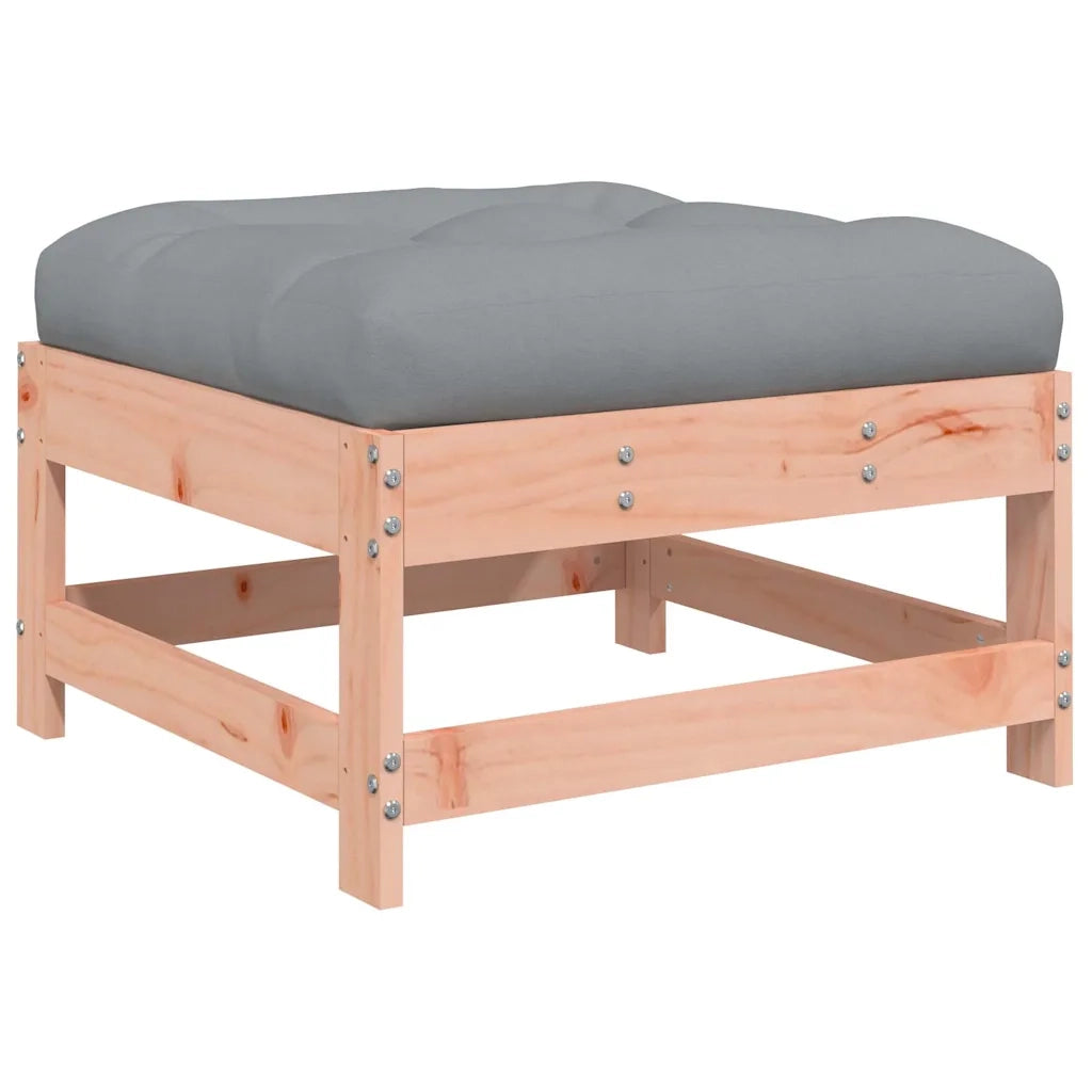 Set Divani Giardino 3pz con Cuscini Legno Massello di Douglas 825602