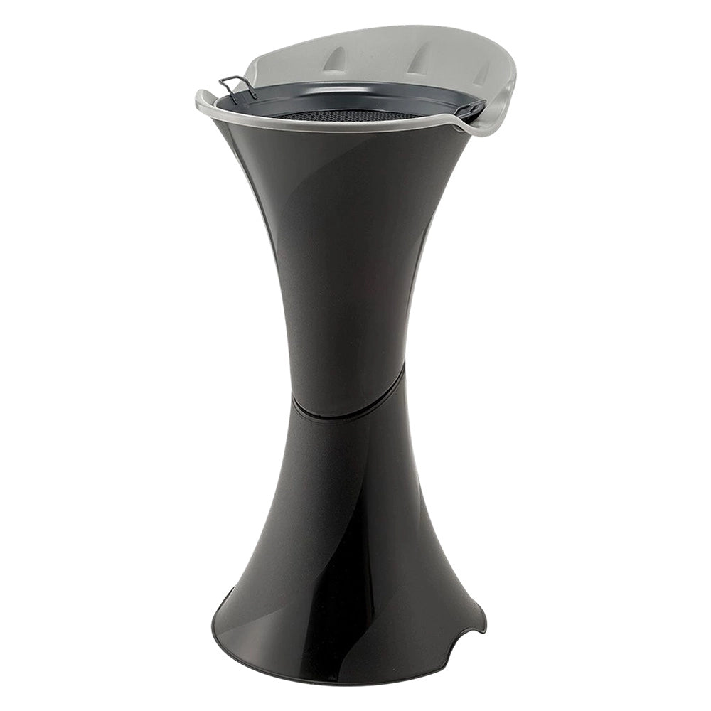 POSACENERE DA TERRA 'SMOKING' colore nero  - BAMA