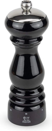 Peppermill in legno - souvenir di Parigi con funzione di macinatura regolabile