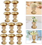 Vasca da tavolo per matrimonio 10 pezzi 16 cm, vaso da matrimonio per tavolo, decorazione elegante per cerimonia di nozze