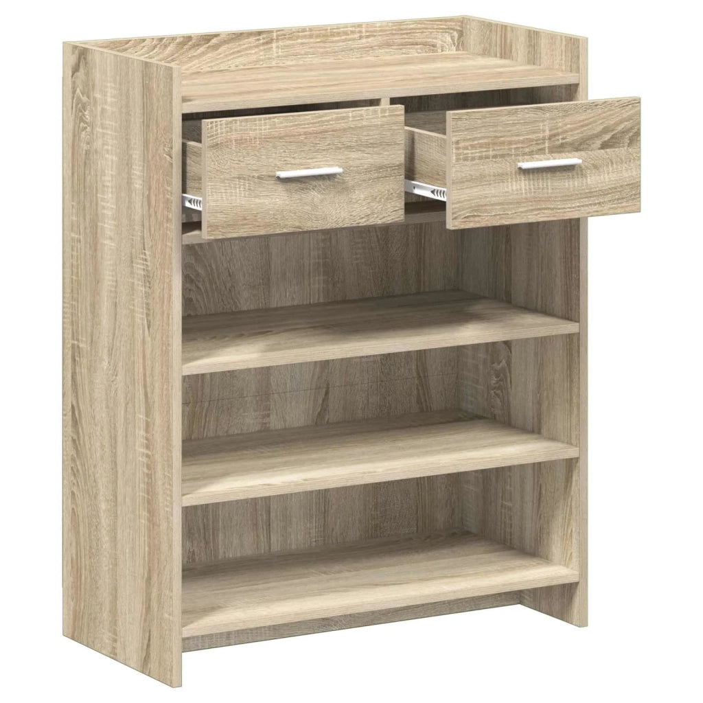 Mobile per scarpe con cassetto Rovere Sonoma 73,5 x 36 x 92 cm 8011325
