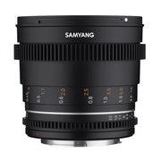 Obiettivo fotografico per video MF 50mm T1,5 VDSLR MK2 – luminoso T1,5 per MFT Mount, Follow Focus, full-frame e APS-C, risoluzione 8K