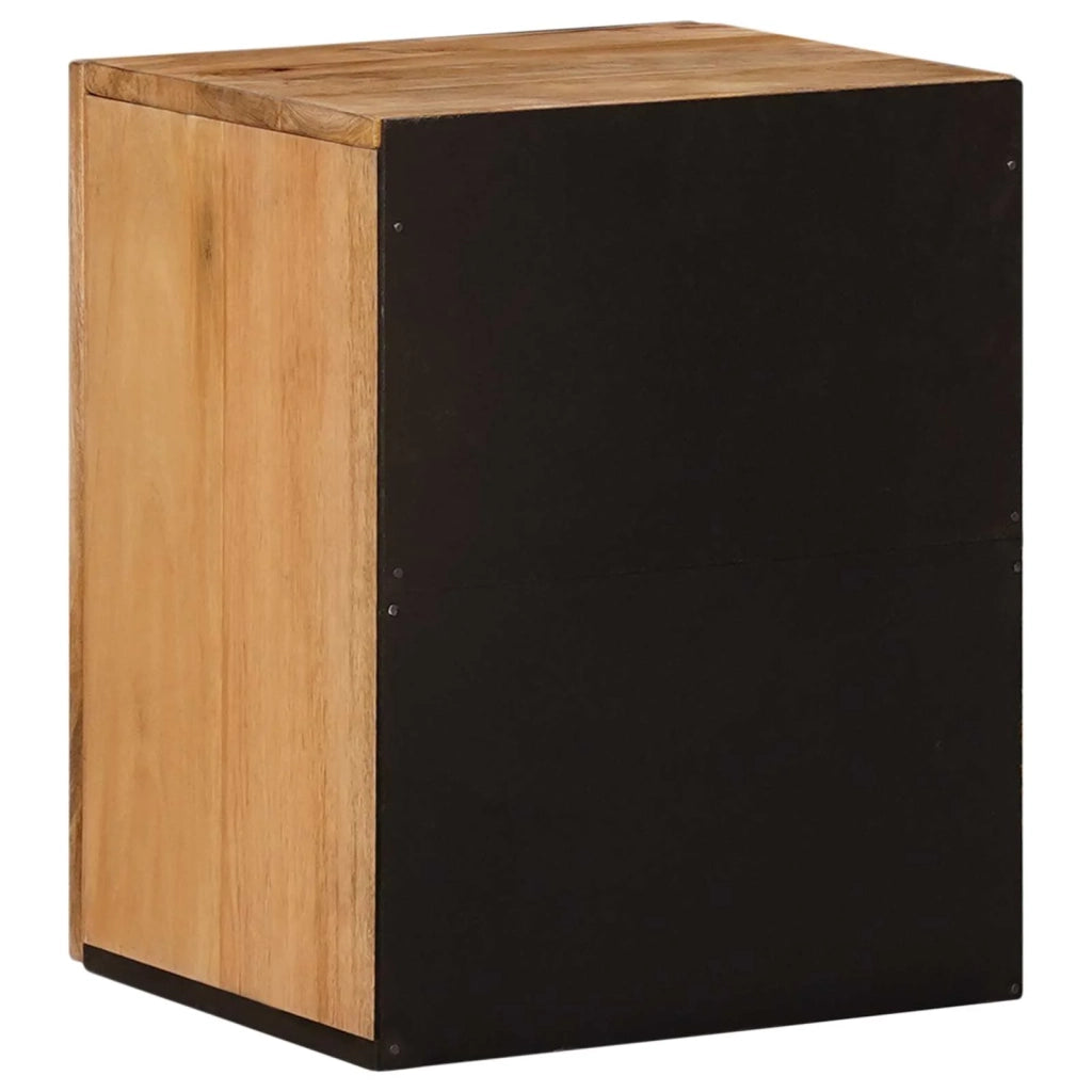 Mobile Appeso da Bagno con porta Naturale 38 x 33 x 48 cm
