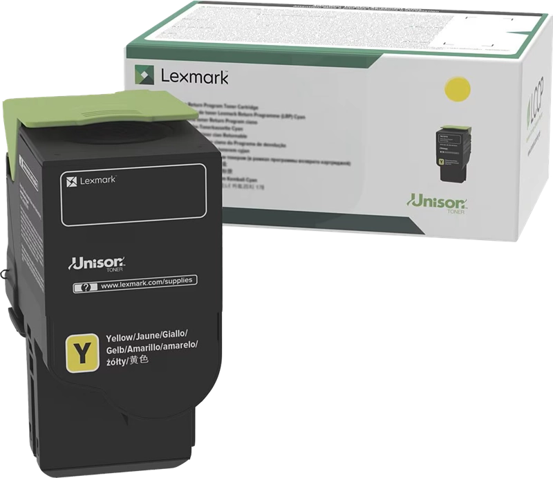 ORIGINAL Lexmark toner giallo 78C2XY0 CS/CX421 ~5000 Seiten