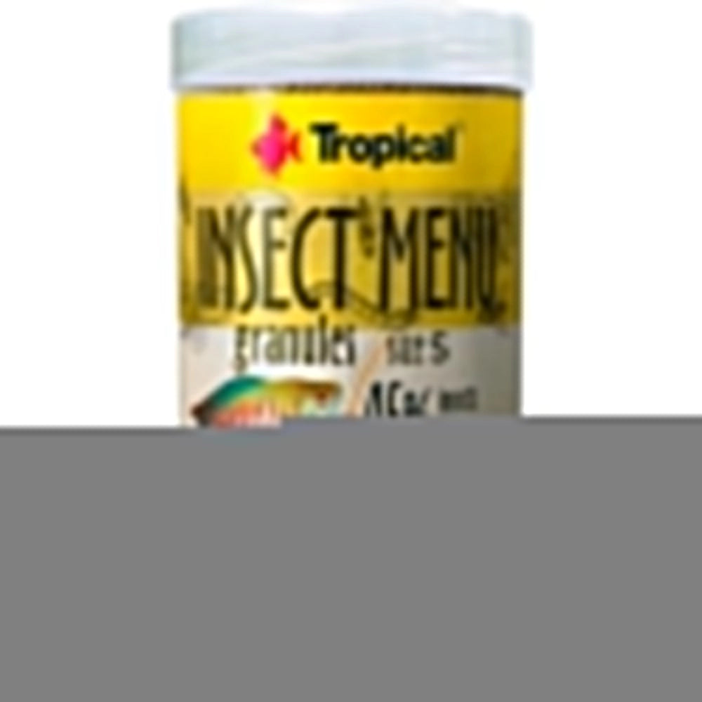 Tropical Insect Menu Granules size S 1,2mm 250ml/135gr - alimento in granuli a base di insetti per pesci d'acqua dolce
