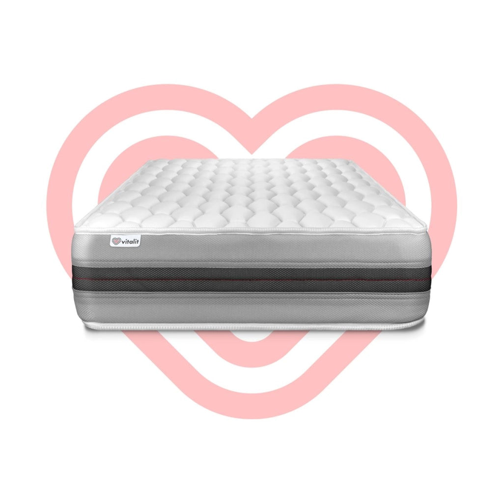 Materasso 100x220cm a molle insacchettate e memory foam - Vitalspring Recover