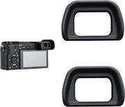 Due occhielli di silicone per camera di mirino per Sony FDA-EP10 Alpha A6300 A6100 A6000 NEX7 NEX6