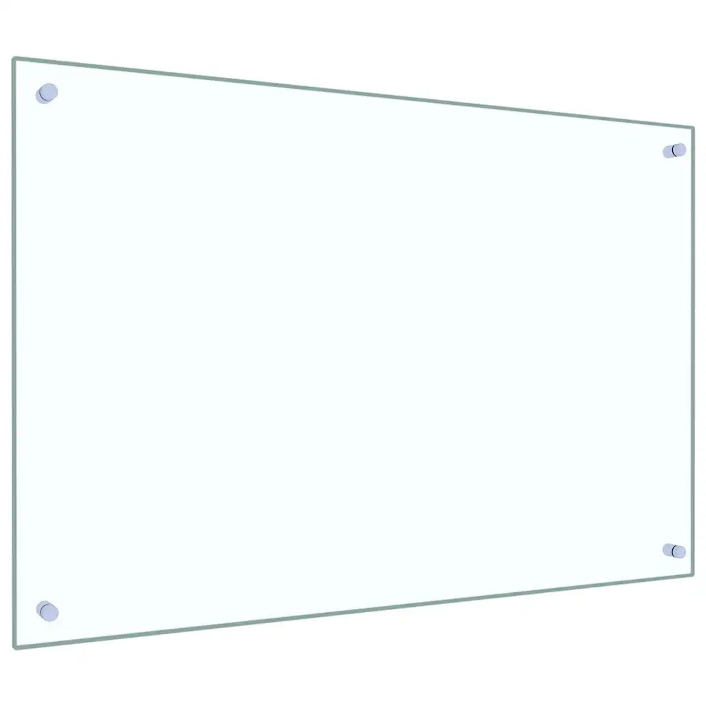 Schienale da cucina 2 pz Trasparente 90 x 60 cm CFW9626788