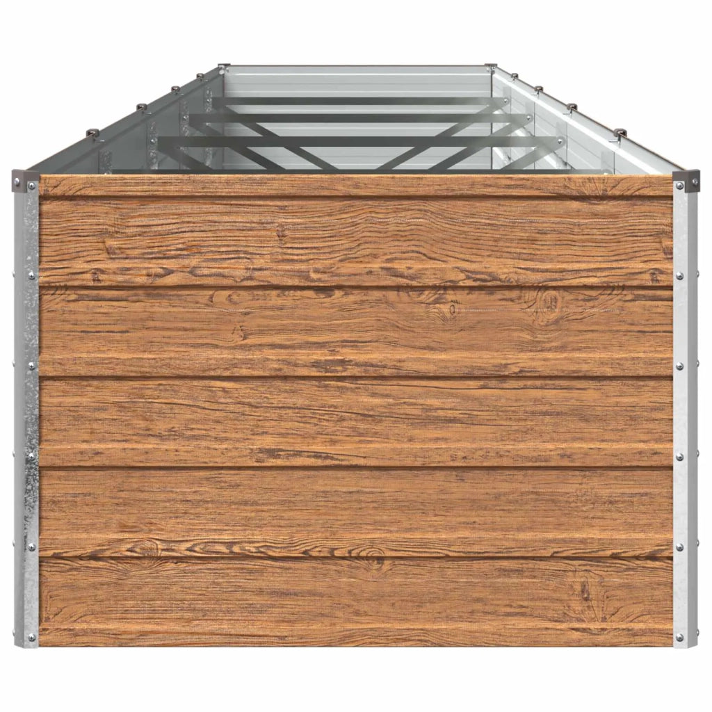Letto rialzato da giardino Marrone legno 400 x 80 x 55 cm 8006427
