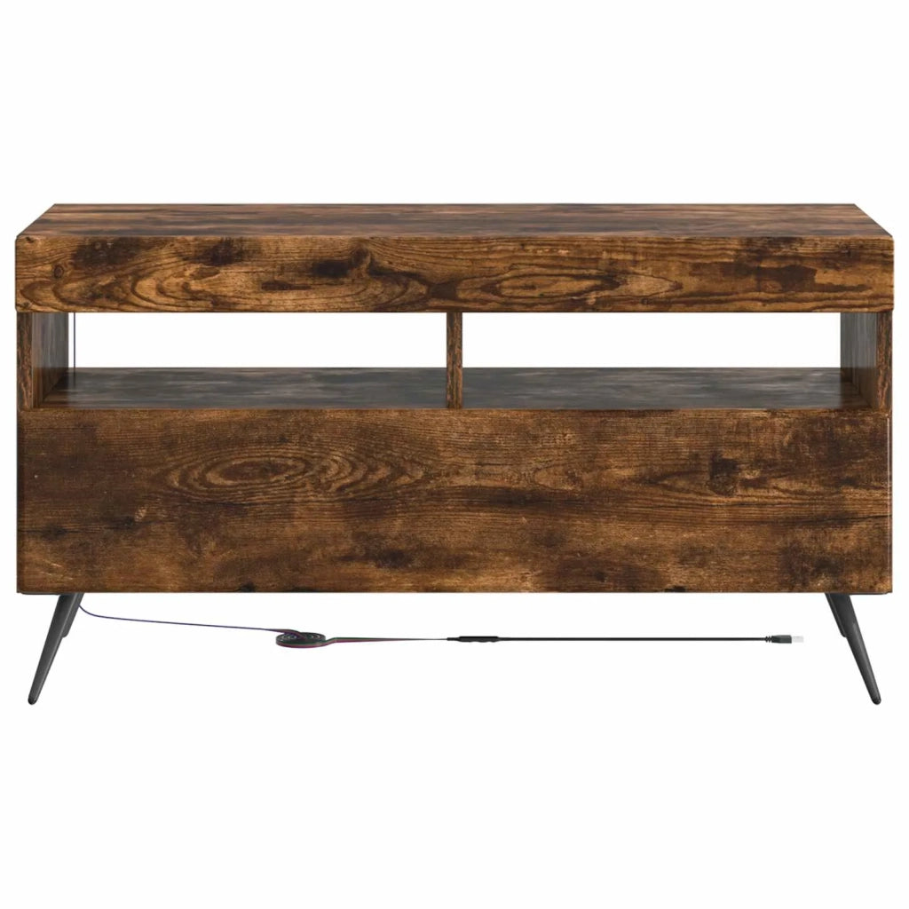 Mobile TV LED Rovere Fumo Legno ingegnerizzato 897660