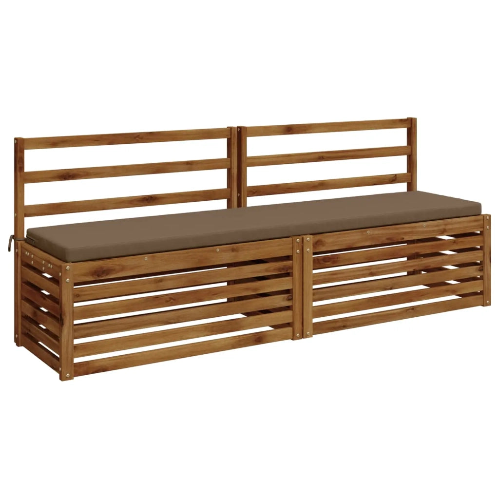 Cuscino per panchina SOEST 100% Poliestere Tortora 949142