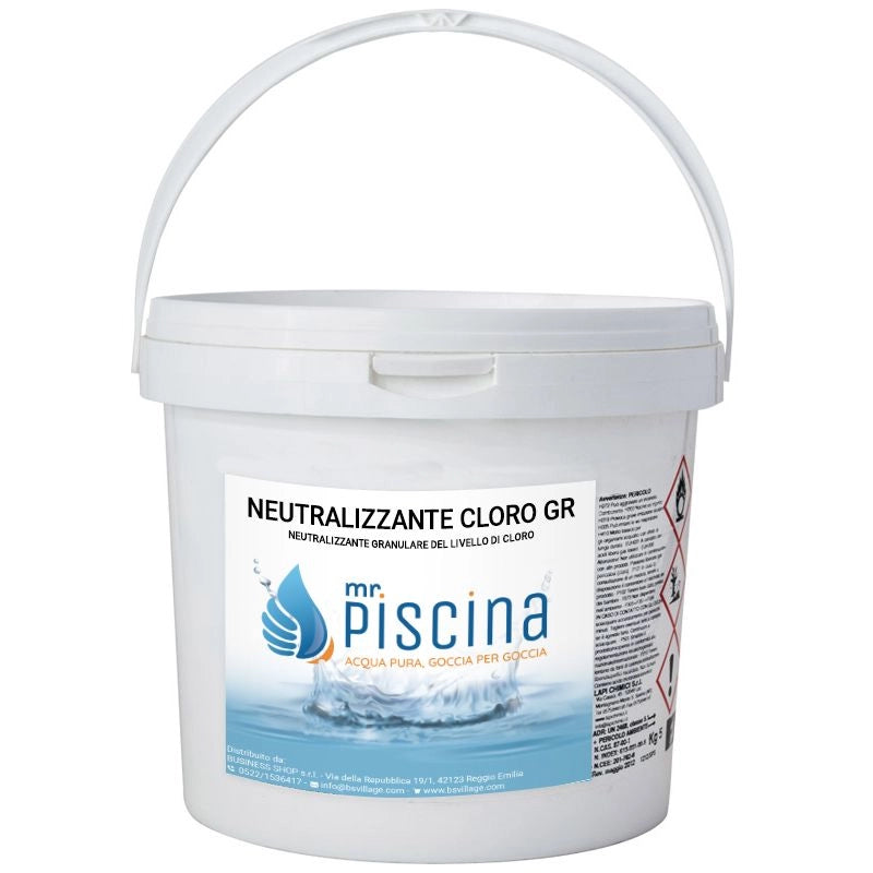 NEUTRALIZZANTE CLORO per piscina Quantità confezione: 1 pezzo
