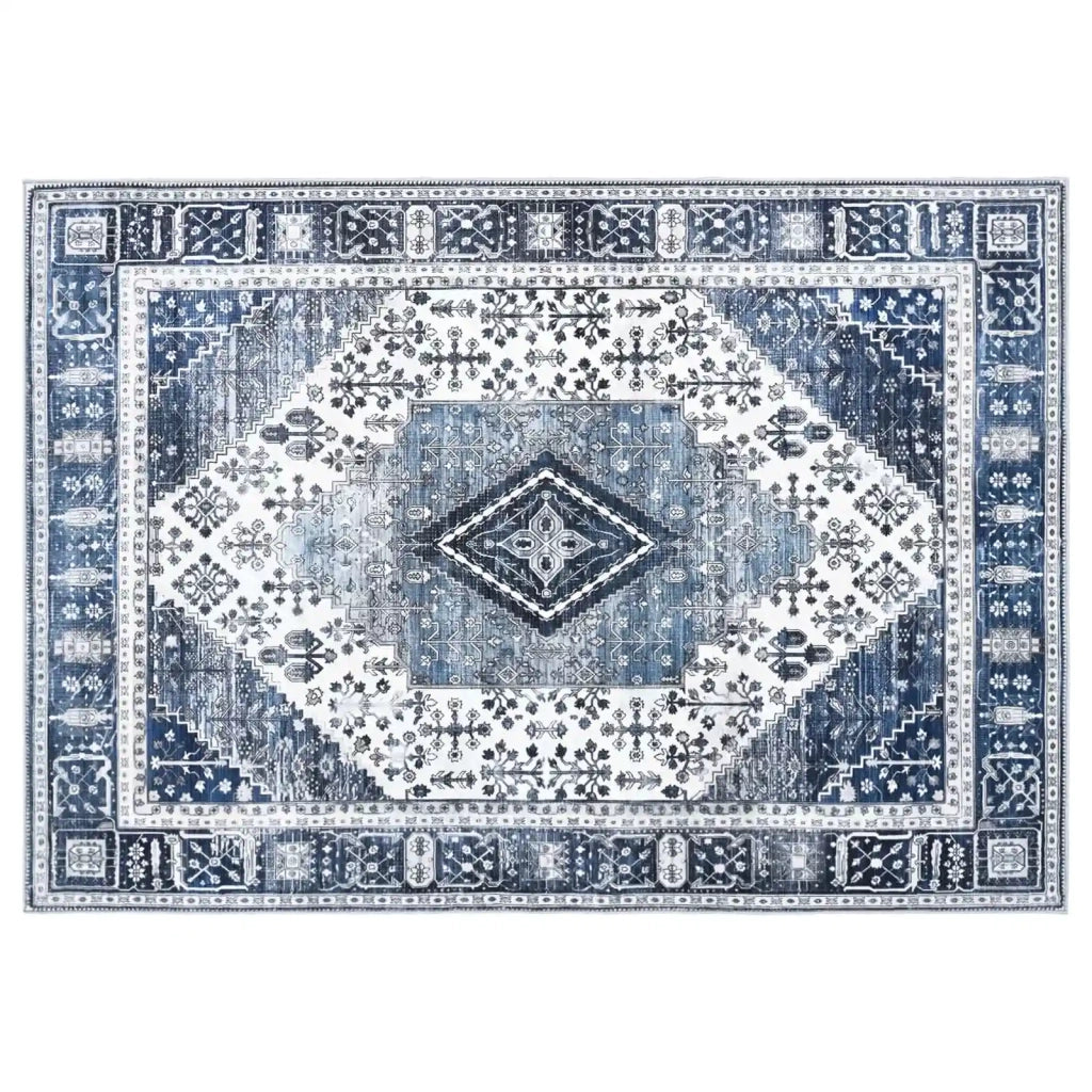 Tappeto ORIZ Blu Scuro 140 x 200 cm 100% Poliestere 42050376