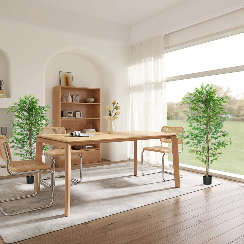 Piante Finti Ficus ¨C zephmum ¨C Verde 180 cm con Vaso