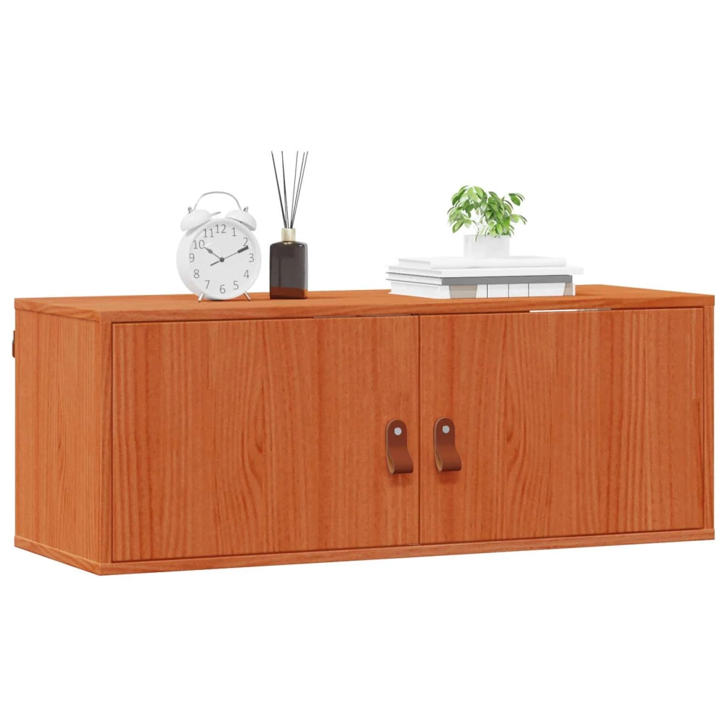 Armadietto a muro 2 pcs Marrone cerato 80 x 30 x 30 cm