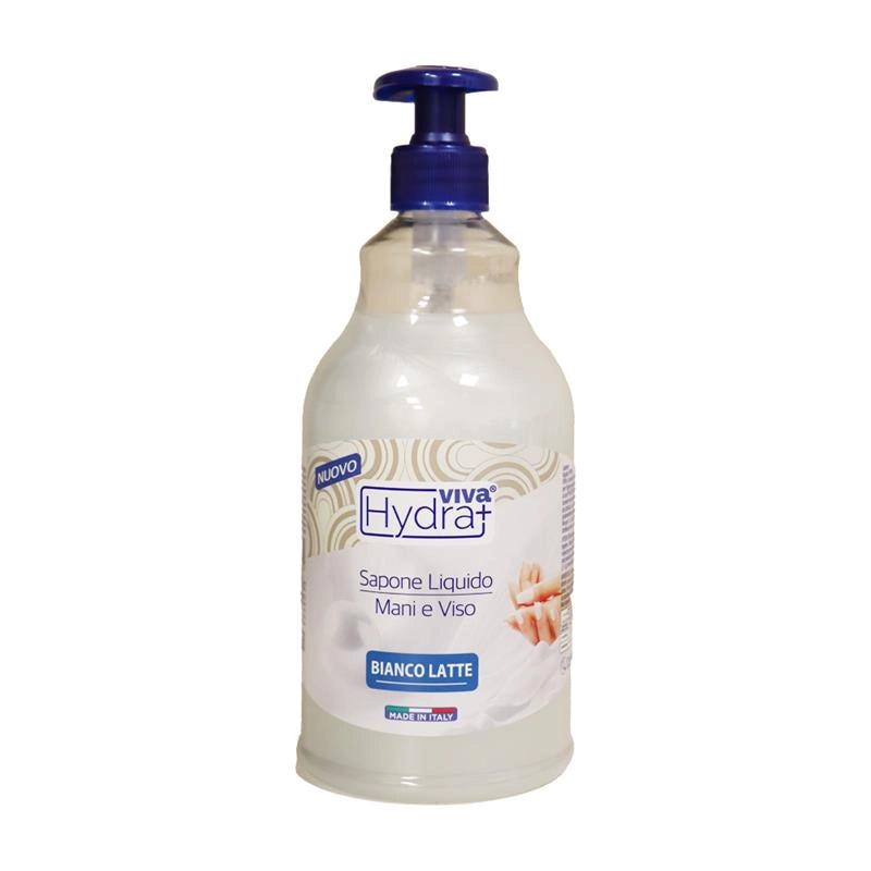 HYDRA VIVA+ SAPONE LIQUIDO MANI E VISO BIANCO LATTE 750ML