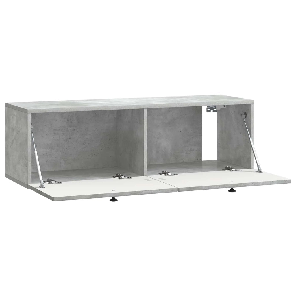 Mobile Porta TV da Muro Grigio Cemento 98 x 31 x 30 cm