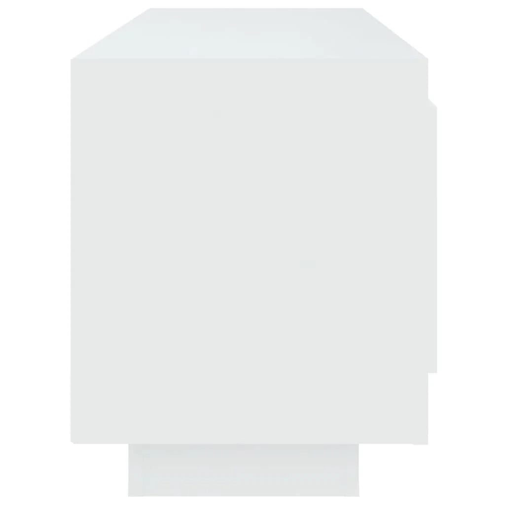 Mobile TV multimediale mensola TV credenza TV sala da pranzo soggiorno camera da letto 102 x 35 x 45 cm legno ingegnerizzato bianco 02_0025569