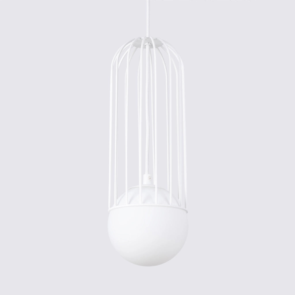 Lampada a sospensione BRINA 1 bianco