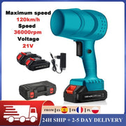 Apparecchio per compressione elettrico - 120 km/h - Senza fili - 36000 giri al minuto - Batteria 21V