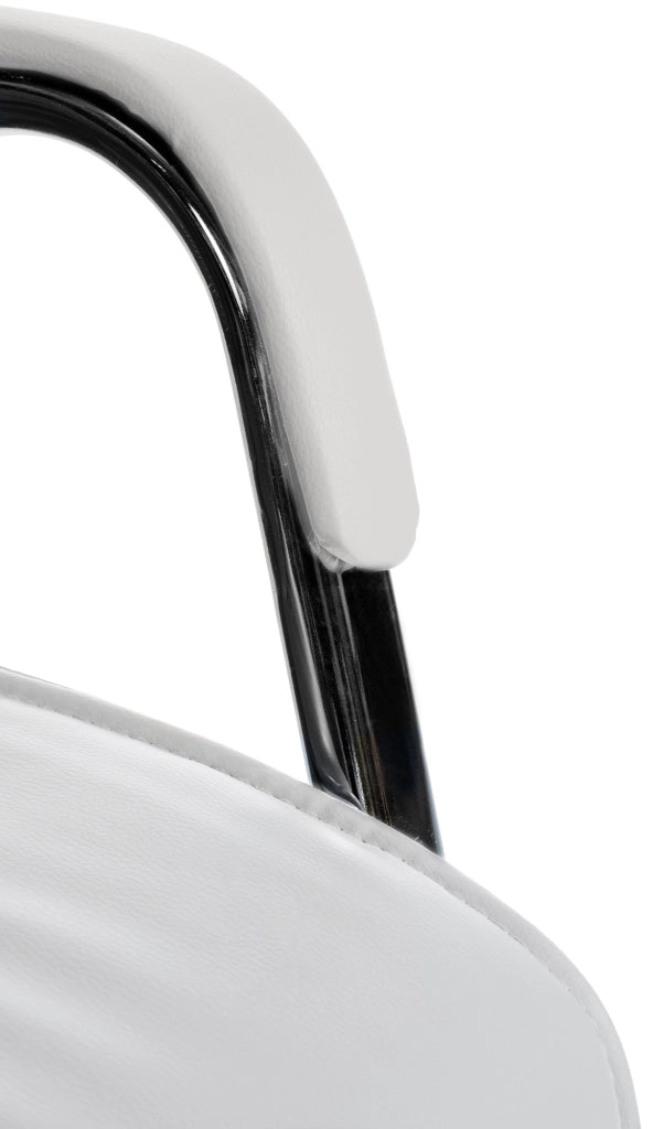 Sedia Sievert in similpelle bianco