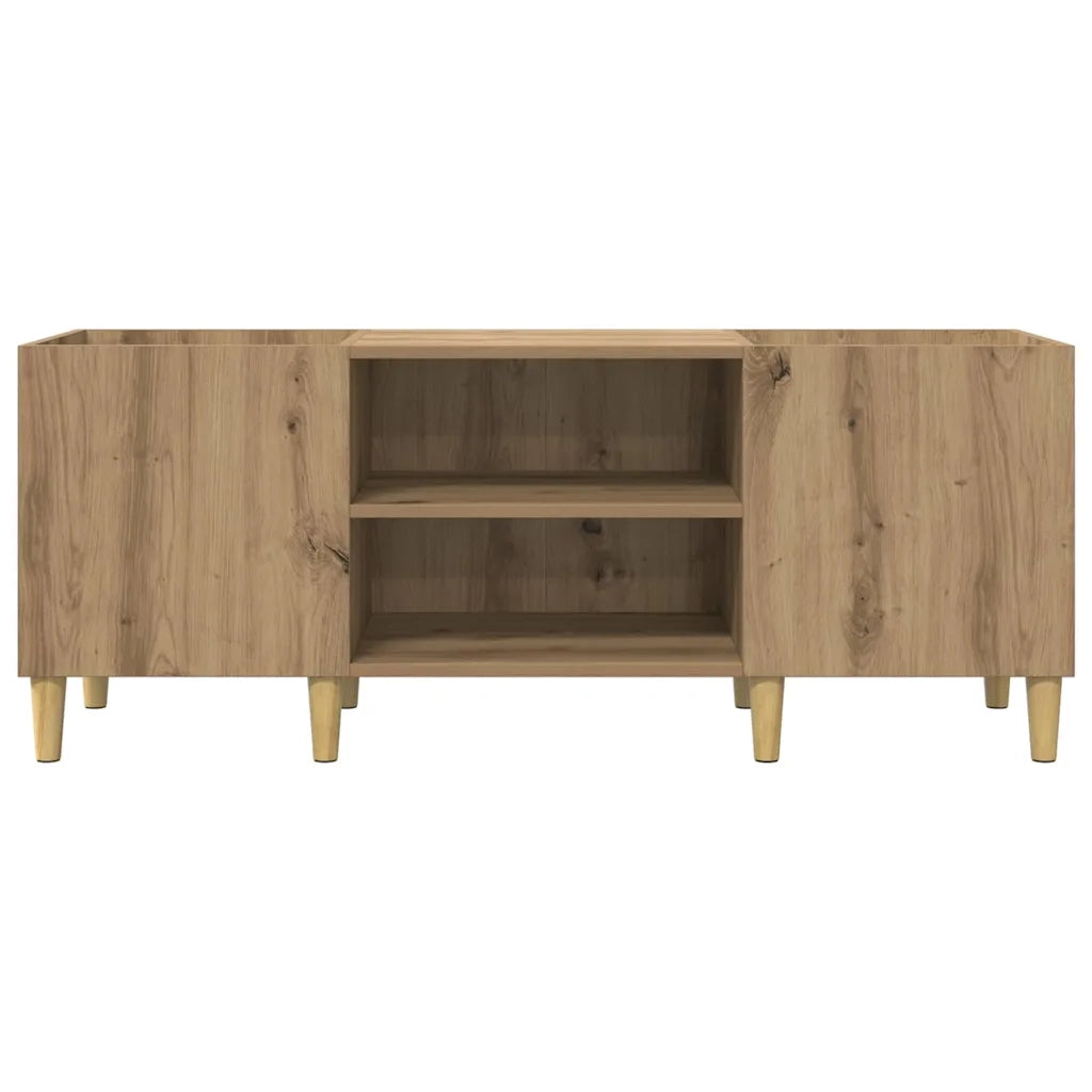 Mobile porta vinili Rovere artigianale 121 x 38 x 48 cm 881472