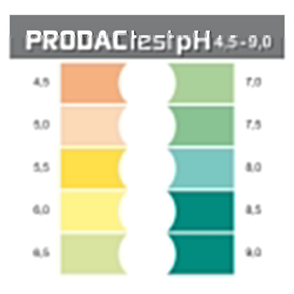 Prodac Test PH - Test per il Controllo del PH in Acqua Dolce - Utile per Circa 85 Test
