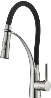 Flessibile 360° Rotante Wastafelkraan per Cucina con 2 Funzioni Sifone Alta Pressione Laccato Rame