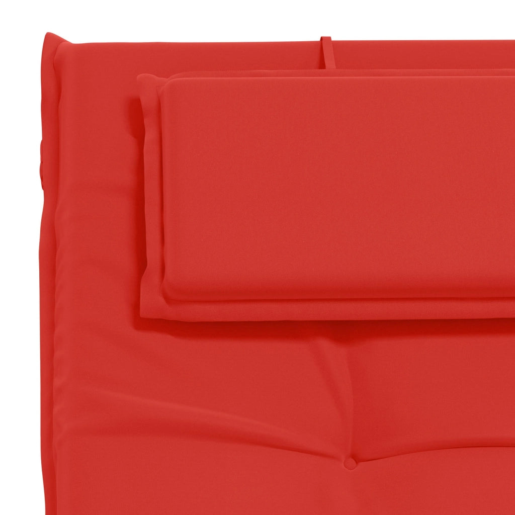 Cuscino per Lettino GEMERT 100% Poliestere Rosso 947539