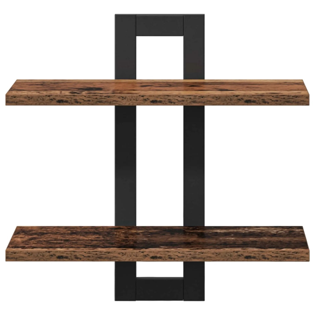 Scaffali flottanti Legno antico 40 x 15 x 40 cm 8012418